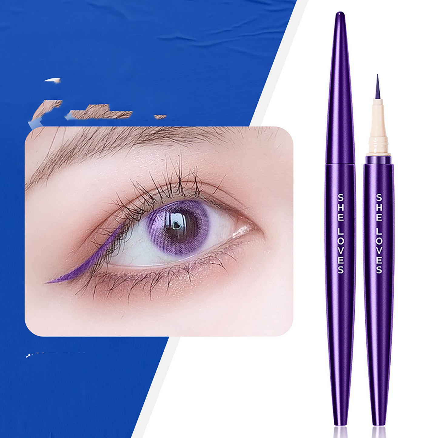 Liquid Eyeliner Pencil In Black Brown Extra Fine Lower Lashes