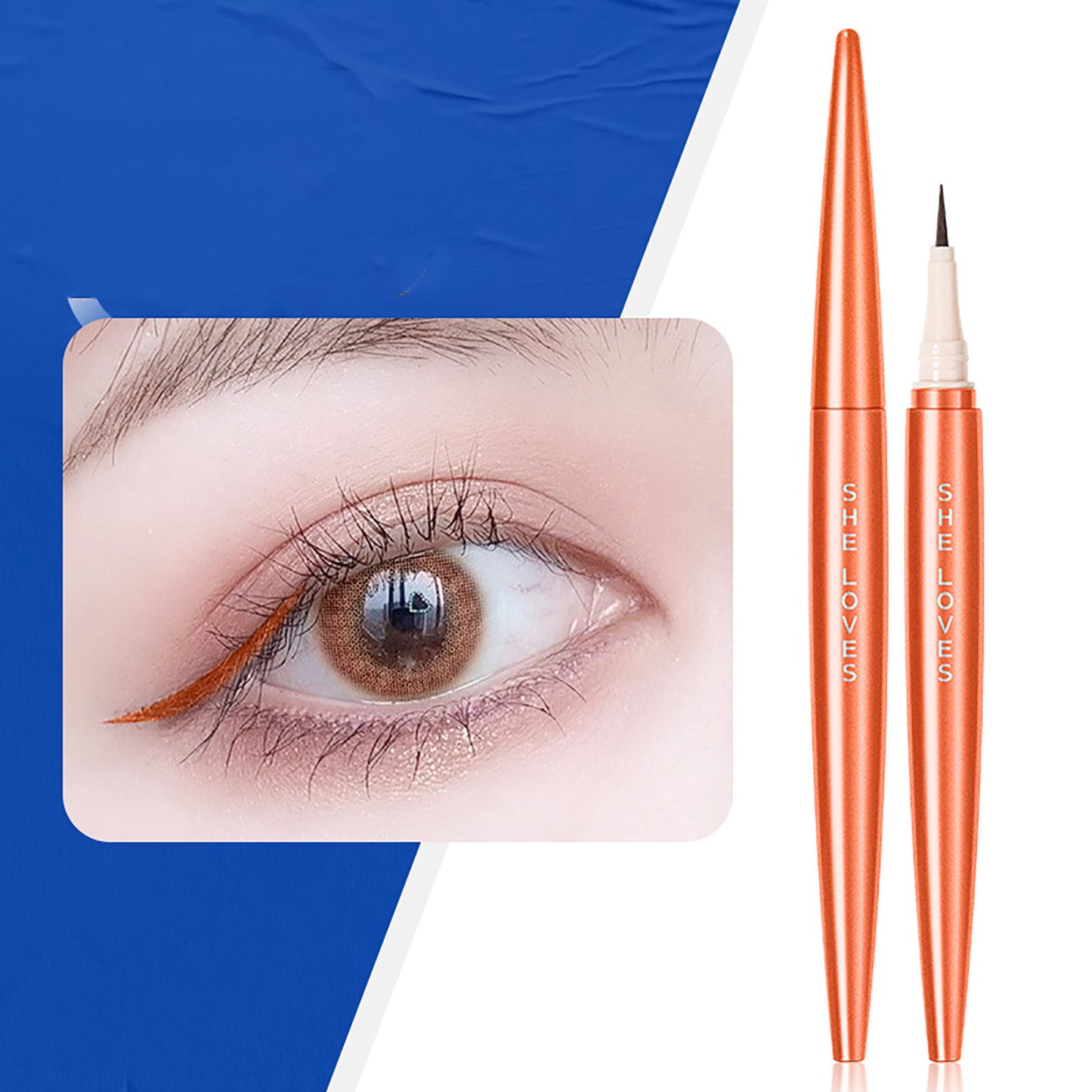 Liquid Eyeliner Pencil In Black Brown Extra Fine Lower Lashes