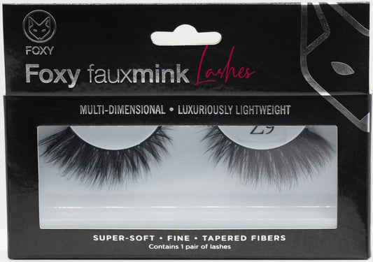 Foxy Faux Mink Eyelashes Model  Z9