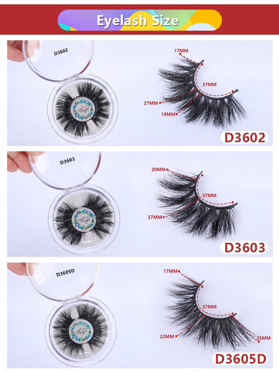 3D Mink Eyelash 10/20/30 Pairs Fake Lashes Wholesale Mink Lashes