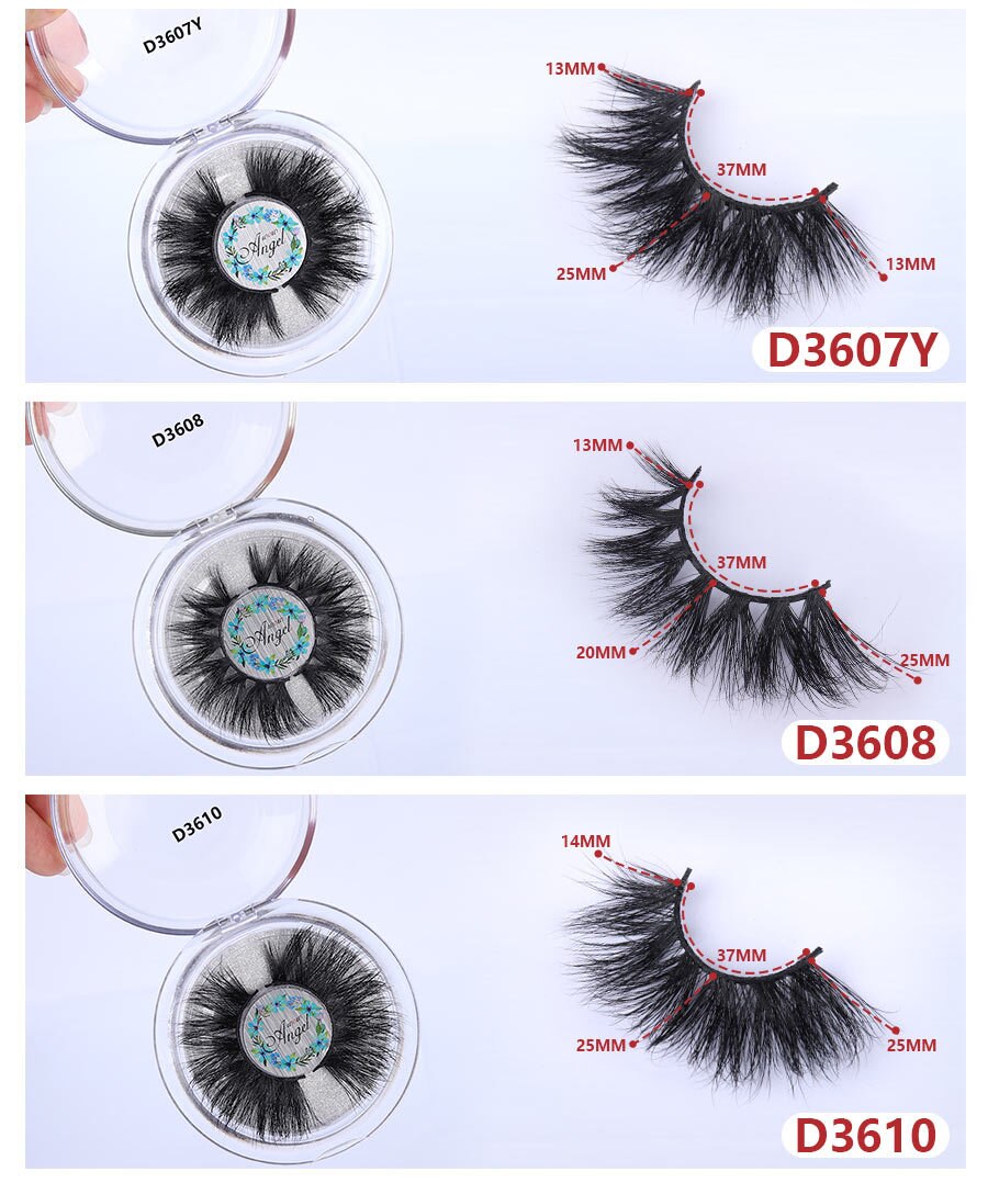 3D Mink Eyelash 10/20/30 Pairs Fake Lashes Wholesale Mink Lashes