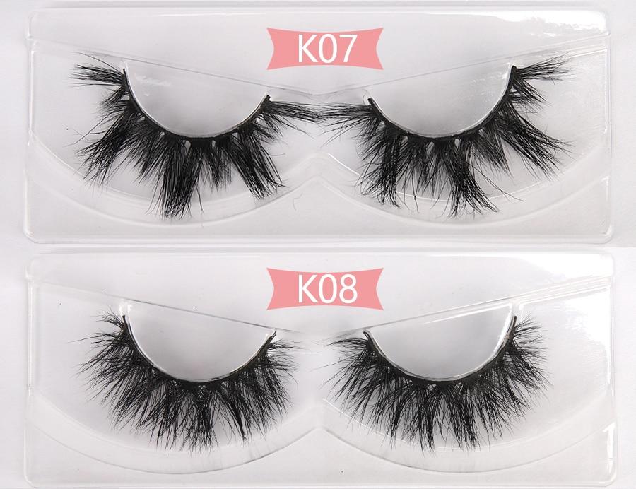 100 Pairs 3D Mink Lashes Wholesale Bulk  3D Mink Eyelashes Thick Long