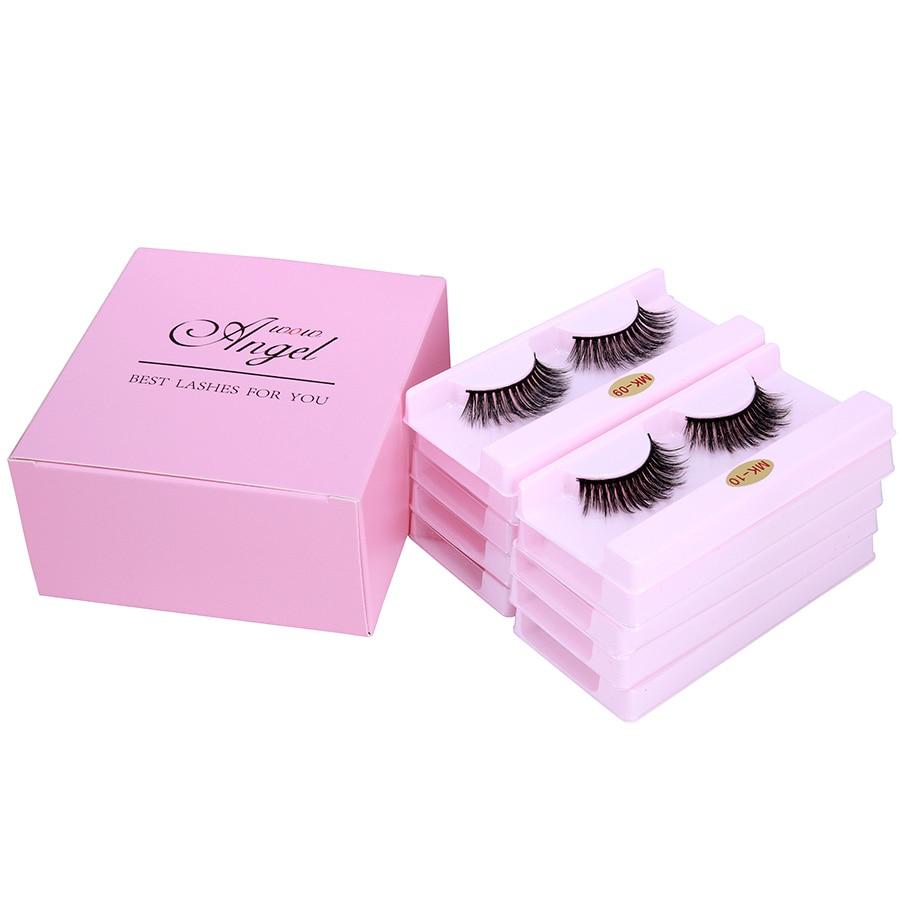 Mink Lashes Wholesale Luxury Dramatic Cruelty 3D Eyelashes Set Faux