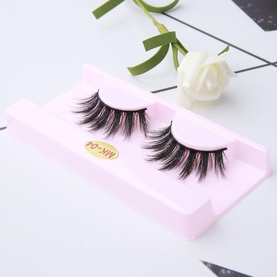 Mink Lashes Wholesale Luxury Dramatic Cruelty 3D Eyelashes Set Faux