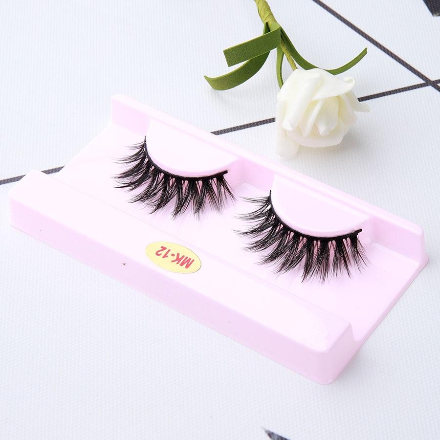 Mink Lashes Wholesale Luxury Dramatic Cruelty 3D Eyelashes Set Faux