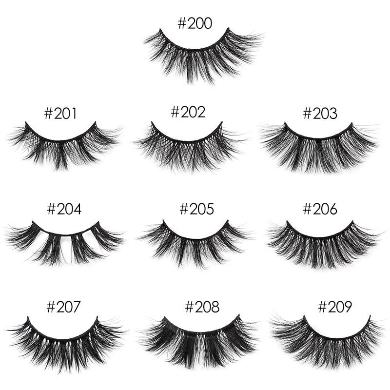 Eye Lashes Wholesale 5/30/50/100pcs 6D Mink Lashes Natural False