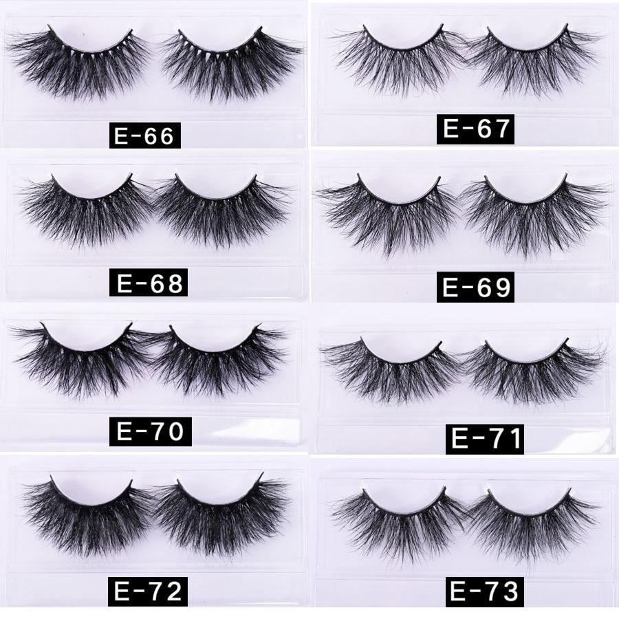 Lashes 10/30/50 Pairs Wholesale 25mm 3D Mink Eyelashes In Bulk Thick