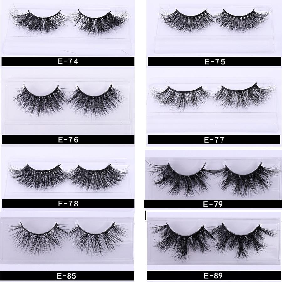 Lashes 10/30/50 Pairs Wholesale 25mm 3D Mink Eyelashes In Bulk Thick