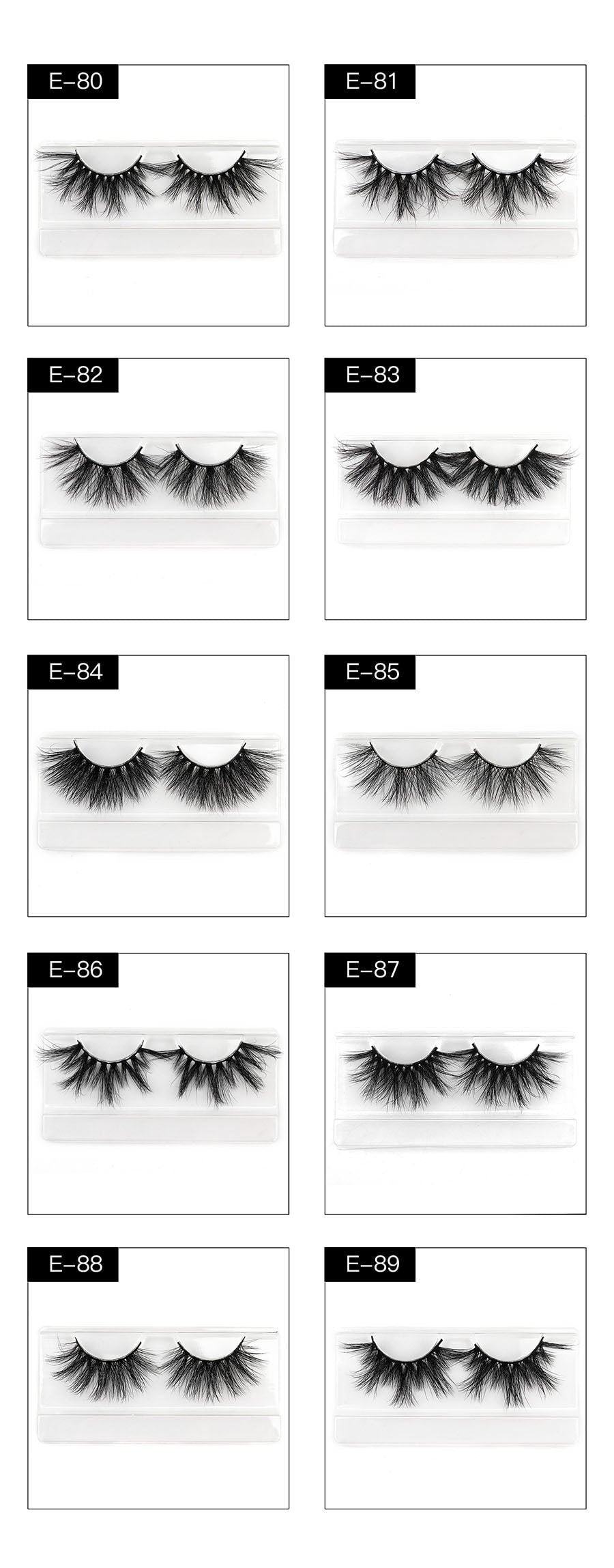 Lashes 10/30/50 Pairs Wholesale 25mm 3D Mink Eyelashes In Bulk Thick