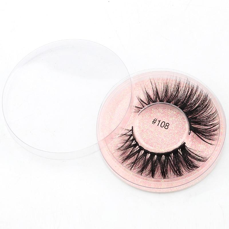 Lashes 4/50/100 pcs eyelashes bulk 3D mink lashes Natural False