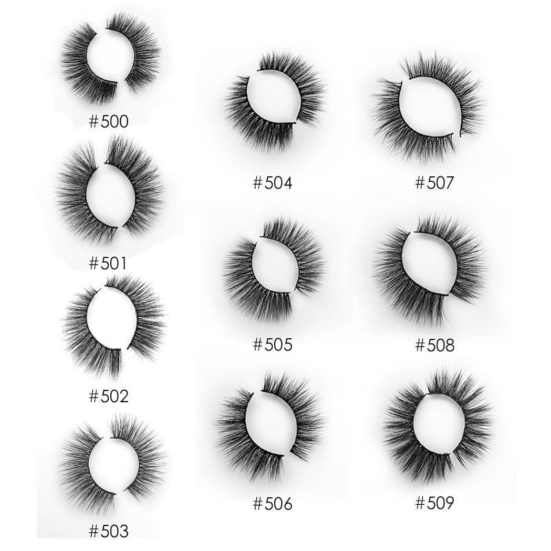 10/20/50/100 PCS Mink Eyelashes Wholesale Natural Lashes Makeup Wispy