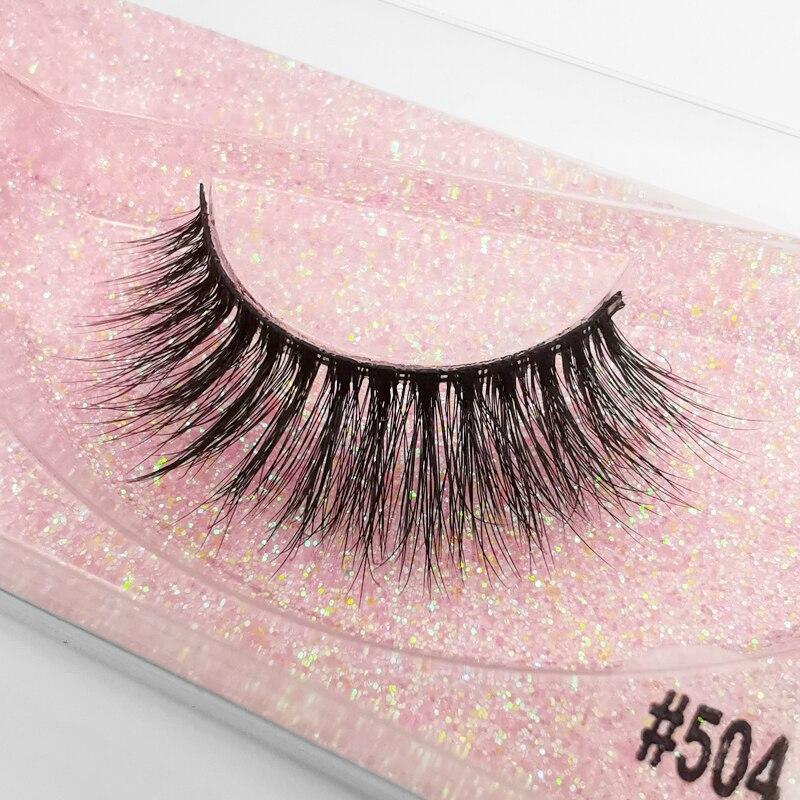 10/20/50/100 PCS Mink Eyelashes Wholesale Natural Lashes Makeup Wispy