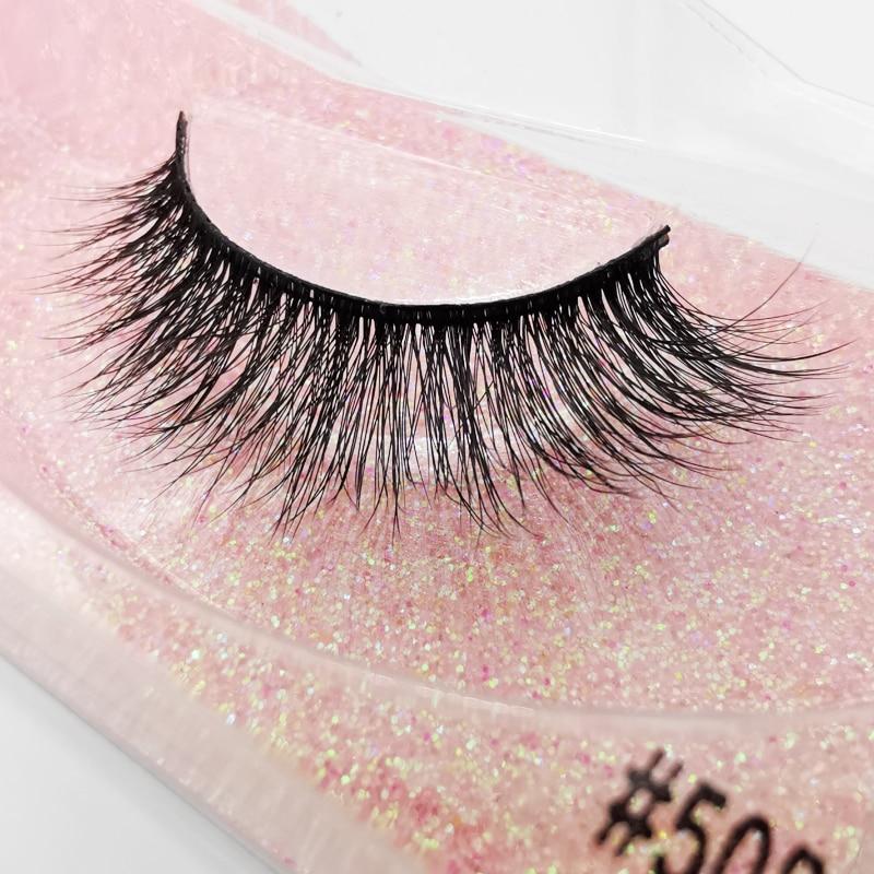 10/20/50/100 PCS Mink Eyelashes Wholesale Natural Lashes Makeup Wispy