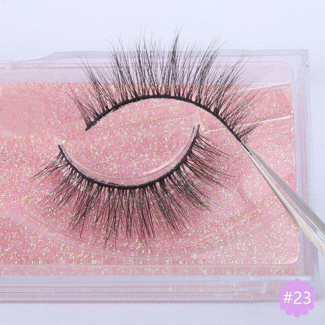 Faux Mink Lashes Wholessale In Bulk 10/30/50 Pairs Natural Long False