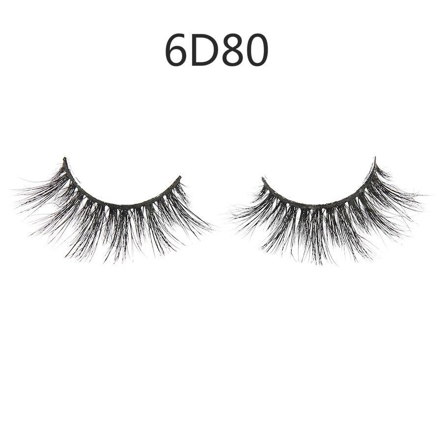 10 Pairs Eyelashes 6D Mink Lashes Full Strip Volume Mink False Eyelash