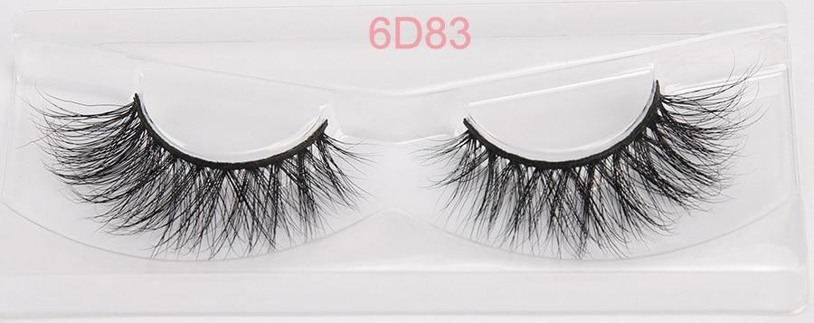 10 Pairs Eyelashes 6D Mink Lashes Full Strip Volume Mink False Eyelash