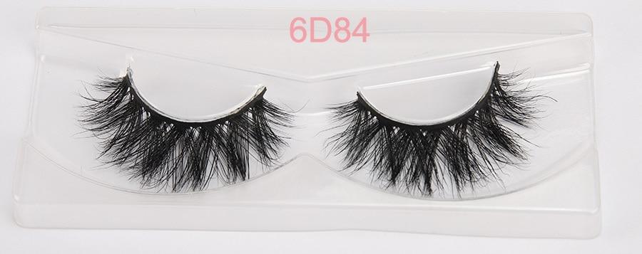 10 Pairs Eyelashes 6D Mink Lashes Full Strip Volume Mink False Eyelash