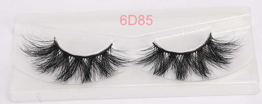 10 Pairs Eyelashes 6D Mink Lashes Full Strip Volume Mink False Eyelash