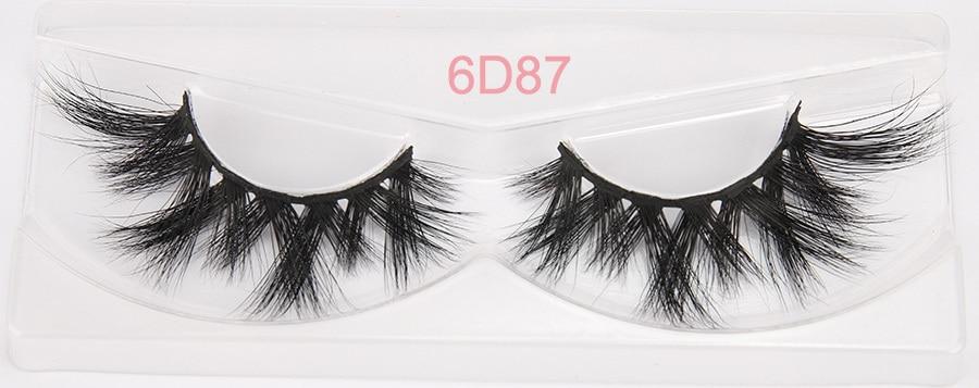 10 Pairs Eyelashes 6D Mink Lashes Full Strip Volume Mink False Eyelash