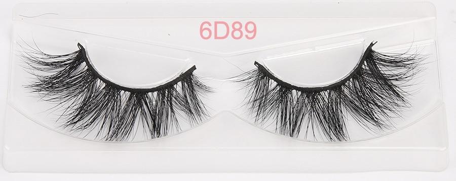 10 Pairs Eyelashes 6D Mink Lashes Full Strip Volume Mink False Eyelash