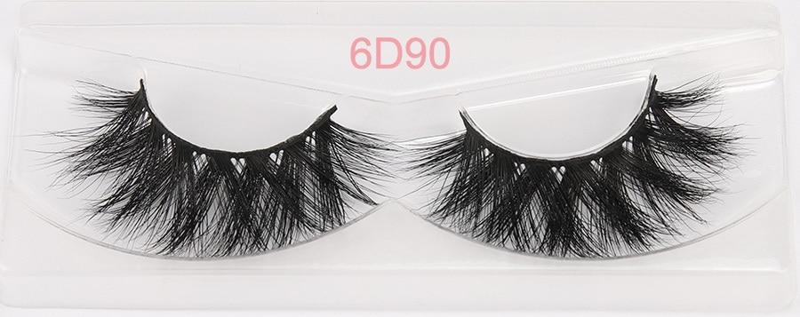 10 Pairs Eyelashes 6D Mink Lashes Full Strip Volume Mink False Eyelash