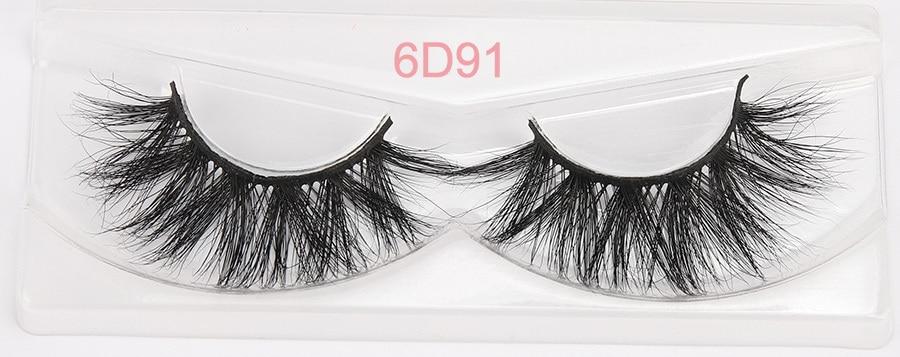 10 Pairs Eyelashes 6D Mink Lashes Full Strip Volume Mink False Eyelash