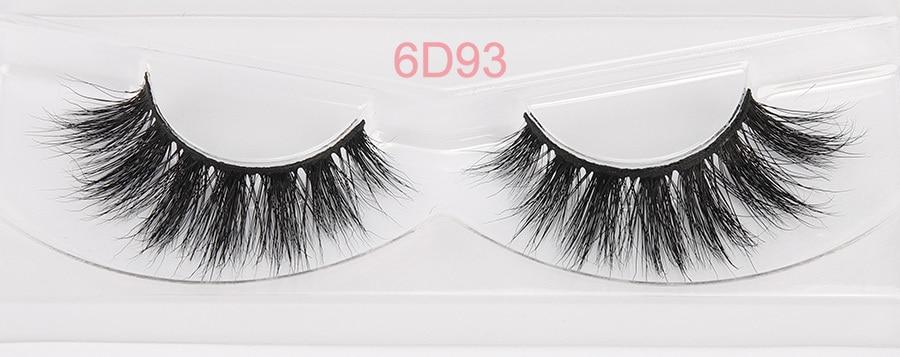 10 Pairs Eyelashes 6D Mink Lashes Full Strip Volume Mink False Eyelash