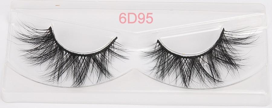 10 Pairs Eyelashes 6D Mink Lashes Full Strip Volume Mink False Eyelash