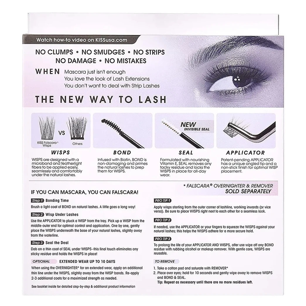 KISS Falscara DIY Lash Extension Starter Kit